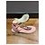 Sandali T-Strap Chanel in pelle matelassé rosa con dettaglio a catena - vista 7