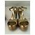 Sandali wedge in sughero oro metallizzato Jimmy Choo D'oro - vista 2