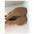 Sandali wedge in sughero oro metallizzato Jimmy Choo D'oro - vista 5