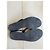 Sandali thong Gucci in pelle nera con dettaglio Web Nero Rosso Verde - vista 6
