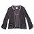 Chanel Tweed-Jacke Lila