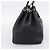 Fendi Selleria Bucket Leather Medium Black - view 4