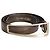 GIANNI VERSACE Vintage Croc Embossed Brown Leather Plaque Belt 40/100