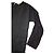 Abito shift IRO Paris Cadonia in crepe nero con cutout e ricami, maniche lunghe FR 36 US 4 - vista 7