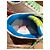 Sneakers Chanel in pelle bianca con dettagli neon Bianco Blu Verde Arancione - vista 4