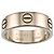 Cartier Love Ring in Weißgold