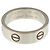 Bague Cartier Love en or blanc 18K - vue 2