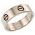 Bague Cartier Love en or blanc 18K - vue 3