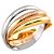 Bague Cartier Trinity MM #61 - vue 3