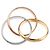 Bague Cartier Trinity MM #61 - vue 4