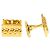 Gemelli Van Cleef & Arpels in oro giallo 18K - vista 4