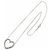 Collana Tiffany & Co. Metro Heart con diamanti pavé