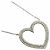 Collana Tiffany & Co. Metro Heart con diamanti pavé - vista 2