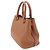 Borsa Prada 1BA411 in pelle marrone - vista 2