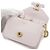 Céline Borsa a tracolla con catena Celine Triomphe Rosa - vista 5
