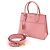 Borsa a mano/spalla 2-way Prada Saffiano Rosa