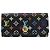 LOUIS VUITTON Monogram Multicolor Multicles 4 Key Case Black M60044 Auth 199374 Nero - vista 13