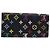 LOUIS VUITTON Monogram Multicolor Multicles 4 Key Case Black M60044 Auth 199374 Nero - vista 2