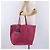Borsa Tote Christian Dior Pelle Rosa Argento Auth 197818 - vista 22