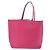 Borsa Tote Christian Dior Pelle Rosa Argento Auth 197818 - vista 3