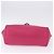 Borsa Tote Christian Dior Pelle Rosa Argento Auth 197818 - vista 9