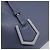 Borsa a mano FENDI To Joule in pelle 2way Blu Argento Auth bs36816 - vista 18