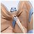 Borsa a mano FENDI To Joule in pelle 2way Blu Argento Auth bs36816 - vista 23