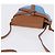 Borsa a tracolla LOEWE Mini Gate Bag in pelle blu e oro Auth ka5984A D'oro - vista 14