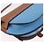 Borsa a tracolla LOEWE Mini Gate Bag in pelle blu e oro Auth ka5984A D'oro - vista 18