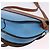 Borsa a tracolla LOEWE Mini Gate Bag in pelle blu e oro Auth ka5984A D'oro - vista 19