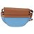 Borsa a tracolla LOEWE Mini Gate Bag in pelle blu e oro Auth ka5984A D'oro - vista 2