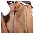 Borsa a tracolla LOEWE Mini Gate Bag in pelle blu e oro Auth ka5984A D'oro - vista 24