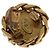 Orecchini CHANEL Metallo Tono Oro CC Auth 197928M - vista 10