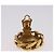 Orecchini CHANEL Metallo Tono Oro CC Auth 197928M - vista 11