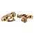 Orecchini CHANEL Metallo Tono Oro CC Auth 197928M - vista 14