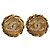 Orecchini CHANEL Metallo Tono Oro CC Auth 197928M - vista 2