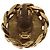 Orecchini CHANEL Metallo Tono Oro CC Auth 197928M - vista 4