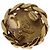 Orecchini CHANEL Metallo Tono Oro CC Auth 197928M - vista 5