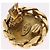 Orecchini CHANEL Metallo Tono Oro CC Auth 197928M - vista 7