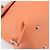 Salvatore Ferragamo Sofia Gancini Tasche Leder 2way Orange Silver Auth 199221V Silber - Ansicht 16