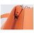Salvatore Ferragamo Sofia Gancini Tasche Leder 2way Orange Silver Auth 199221V Silber - Ansicht 21