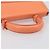 Salvatore Ferragamo Sofia Gancini Tasche Leder 2way Orange Silver Auth 199221V Silber - Ansicht 7