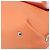 Salvatore Ferragamo Sofia Gancini Tasche Leder 2way Orange Silver Auth 199221V Silber - Ansicht 9