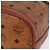 Borsa a tracolla MCM Vicetos Logogram PVC Leather Brown Gold Auth 201008 Marrone D'oro - vista 13