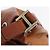 Borsa a tracolla MCM Vicetos Logogram PVC Leather Brown Gold Auth 201008 Marrone D'oro - vista 17