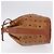 Borsa a tracolla MCM Vicetos Logogram PVC Leather Brown Gold Auth 201008 Marrone D'oro - vista 5