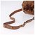 Borsa a tracolla MCM Vicetos Logogram PVC Leather Brown Gold Auth 201008 Marrone D'oro - vista 7