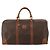 Céline Borsa Boston CELINE Macadam Canvas PVC Leather Brown Gold Auth 200952 Marrone D'oro - vista 13