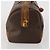 Céline Borsa Boston CELINE Macadam Canvas PVC Leather Brown Gold Auth 200952 Marrone D'oro - vista 4