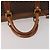 Céline Borsa Boston CELINE Macadam Canvas PVC Leather Brown Gold Auth 200952 Marrone D'oro - vista 7
